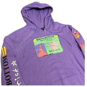 Nickelodeon | Shirts | Nickelodeon Mens L Patrick Star Spongebob  Squarepants Drivers License Hoodie | Poshmark
